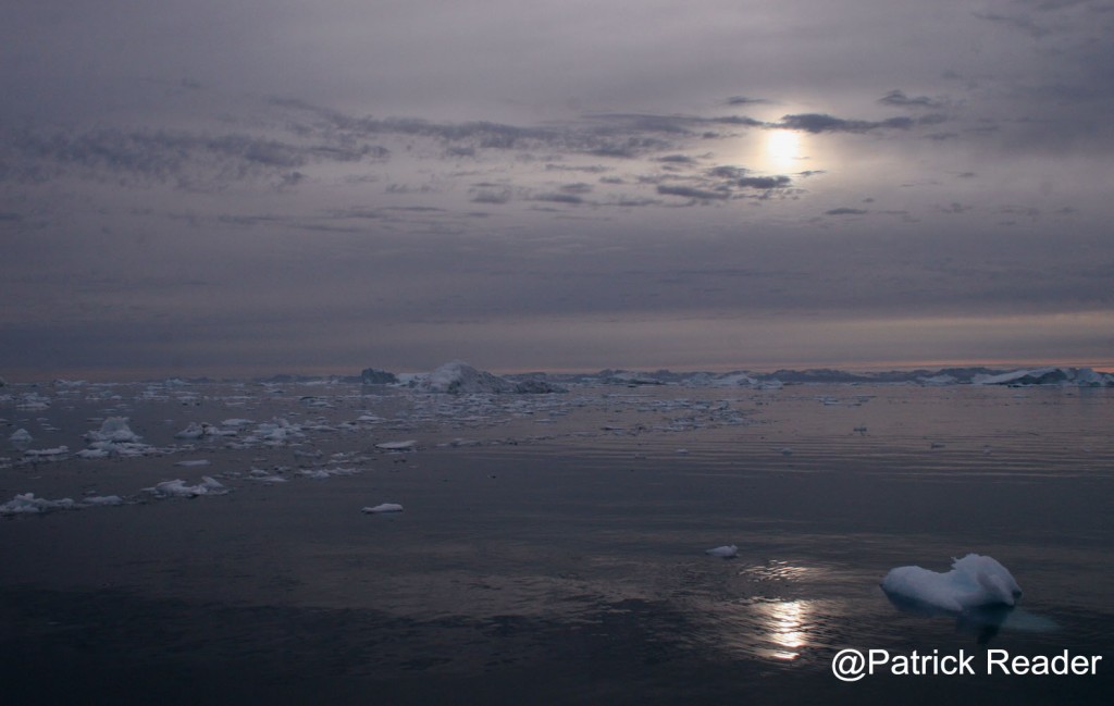 Ice floes in Ilulissat - Disko baylow