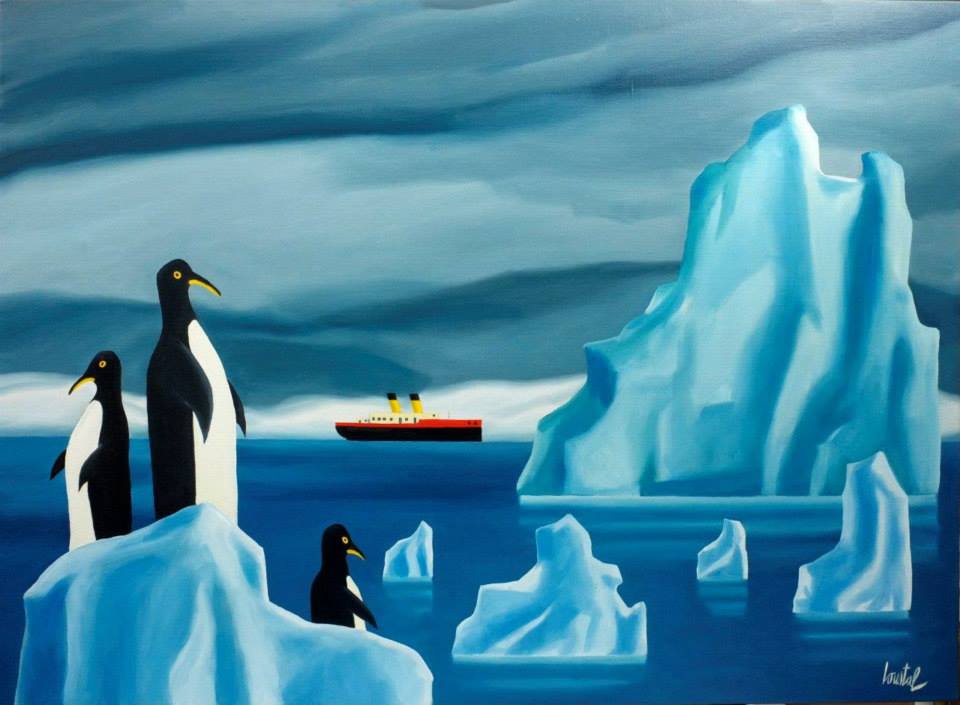 La Route des Icerbergs - antarctique - manchots - penguins
