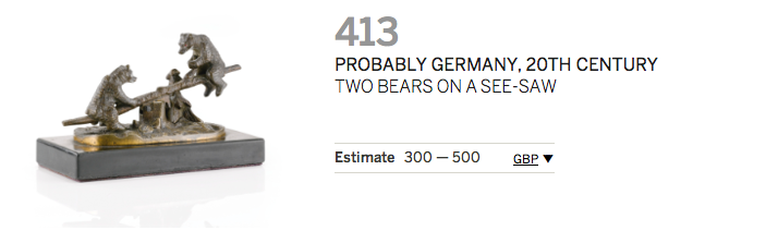 ours - arctique - the arctic - art and arctic - sotheby's - collectionneur d'Art - ours en bronze - ours en porcelaine - vente aux enchères - auction - we love the arctic - grizlly - iceberg (3)