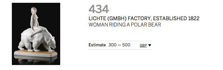 ours - arctique - the arctic - art and arctic - sotheby's - collectionneur d'Art - ours en bronze - ours en porcelaine - vente aux enchères - auction - we love the arctic - grizlly - iceberg (7)
