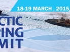 shipping in the arctic - north pole navigation - arctic sea ice