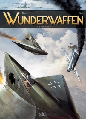Wunderwaffen tome 1 - le pilote du diable, BD, Antarctique, bande dessinée, cartoon, German, SS, banquise, neige, achtung, avion de guerre,