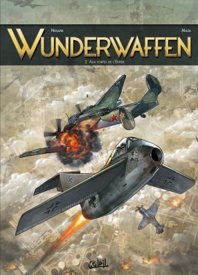 Wunderwaffen tome 2 - aux portes de l'enfer, BD, Antarctique, bande dessinée, cartoon, German, SS, banquise, neige, achtung, avion de guerre,