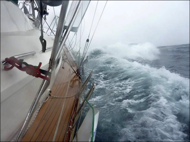 Aventura, cornell sailing, Garcia Yachting, Arctic, Sailing the Northwest Passage, Jimmy Cornell, Exploration 45 aluminium boat, greenland sailing