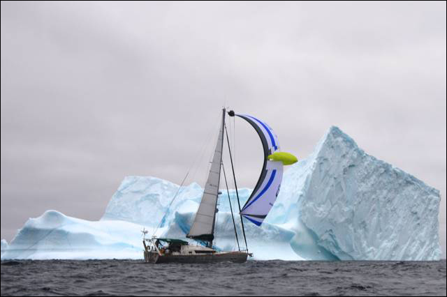 Aventura, cornell sailing, Nuuk, Garcia Yachting, Arctic, Sailing the Northwest Passage, Jimmy Cornell, Exploration 45 aluminium boat, greenland sailing, voilier