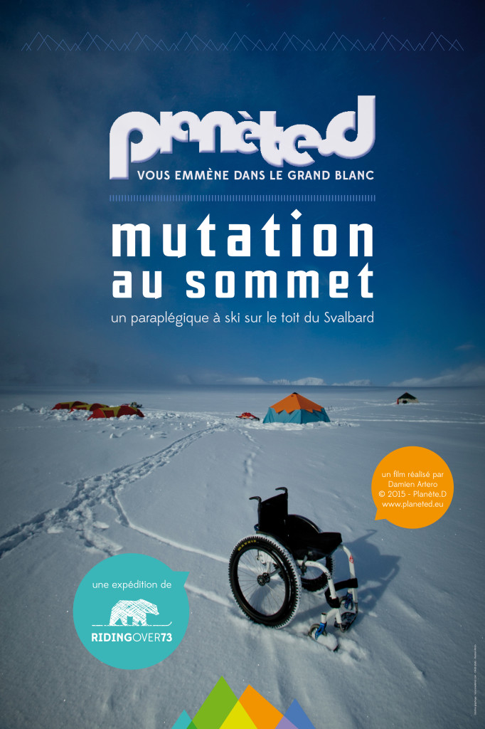 arctic news, mutation au sommet, dvd, mutation at the summit, motivation, svalbard, arctic, sports, paraplégique, ski, handisport, mobilité réduite, rêve, entraide, engagement