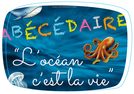 livret maternelle l'ocean c'est la vie, maud fontenoy, maud fontenoy foundation, education française, les mers et océans, lutter contre la pollution, le grand bleu, baleine, requin, poissons, C02, écoles, jeunesse