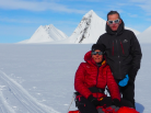 Michel Drouet, Gisèle Lafond, non-voyant, ski, ski nordique, svalbard, arctic05, sports et handicap, aveugle, ours polaire, spitzbergen, blind people, aventure polaire, video polaire, bravo, froid et glaces
