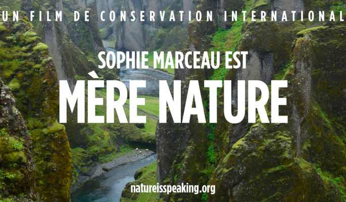 Sophie Marceau, nature speaking, nature conservation, Mère Nature, arctic05, protection de l'environnement, washington, prise de conscience, la banquise, le climat, les réfugiés