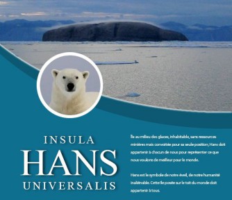 l'Association Hans Insula Universalis, île arctique, Hans island, Emmanuel Hussenet, canada, denmark, north pole, pôle nord, terra nullius, arctic05, réchauffement climatique