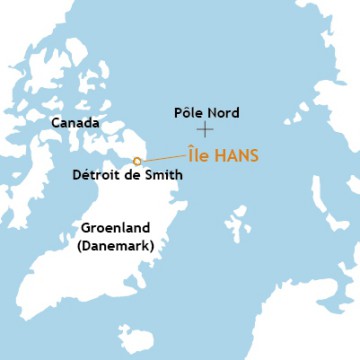 île Hans, Hans Island, canada, denmark, navigation polaire, terre nullius, arctic05, patrimoine universelle, climate change, glaces, groenland, océan arctique, ours, ONU