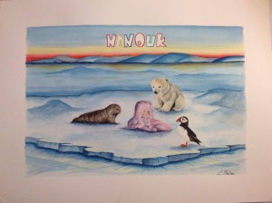 Welcome Newborn Baby Girl Nanouk Reader!