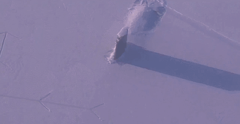 USS Hartford attack nuclear submarine, breaking the ice, arctic ocean, US navy, Arctic military footage, ice & icebergs, military arctic diving