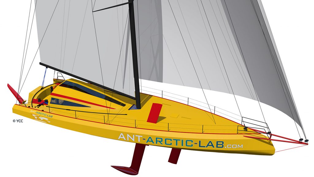 Yacht - Open60 AAL, norbert sedlacek, ant-arctic-lab, arctic ocean, arctic05, voyage around antarctica, voile en régions polaires, skipper, océan arctique, sailing south pole, sustainable and recycable materials