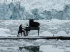 Greenpeace, Ludovico Einaudi, Elegy for the Arctic, Svalbard, Arctic protection, Isfjorden, Wahlenbergbreen, glacier, pack-ice, climate change, Nature, Save the arctic, polar bears