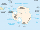 Carte Antarctique, South Pole Map, Mer de Ross, Mer de Weddel, Arctic05, manchot, baleine, krill, paix et science