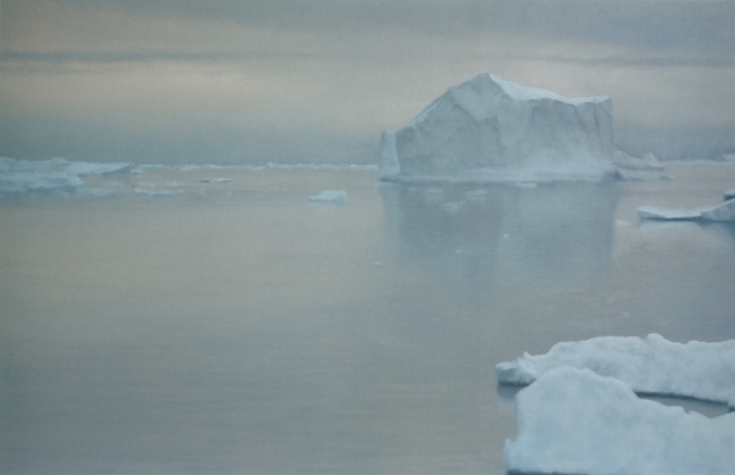 Gerhard Richter, Icebergs painting, peinture de glaces, Arctic05, Sotheby's, From Contemporary Art Evening Auction, vente publique, peinture chez Sotheby's London, Germany, quel prix pour une peinture