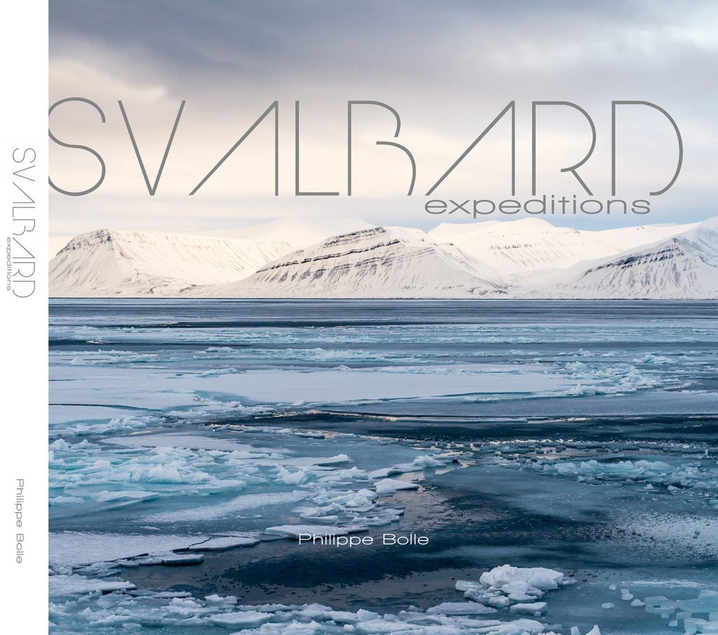 Livre Svalbard Expeditions, Philippe Bolle, photographie du Svalbard, Arctic05, images polaires de la norvège, Spitzbergen, front glacier, glace et mer, photos de l'arctique norvégien