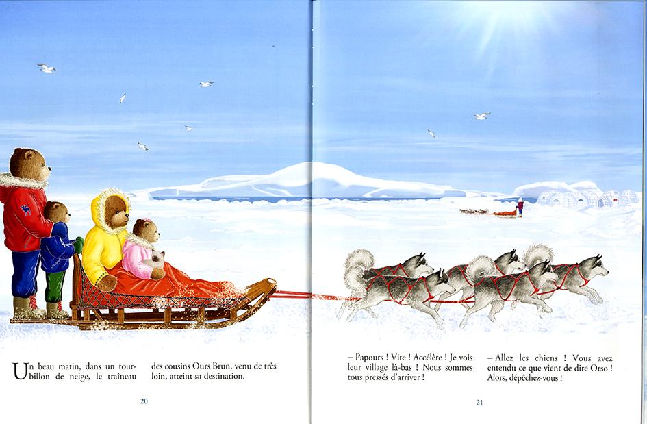 livre polaire, ours, Marie-Laetitia et Arnaud de Garilhe,Pôle nord, toudouk, arctique, groenland, eskimaux, Arctic05, banquise, éditions du triomphe, morses, enfants