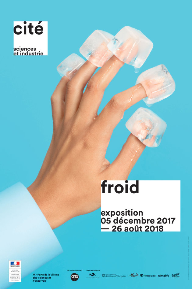 C'est quoi le froid?, La Cité des Sciences et de l'Industrie de Paris, exposition, Arctic05, température, météo, neige, tempête, arctique, antarctique, pluies, soleil, lumière, banquise, géographie, event en France
